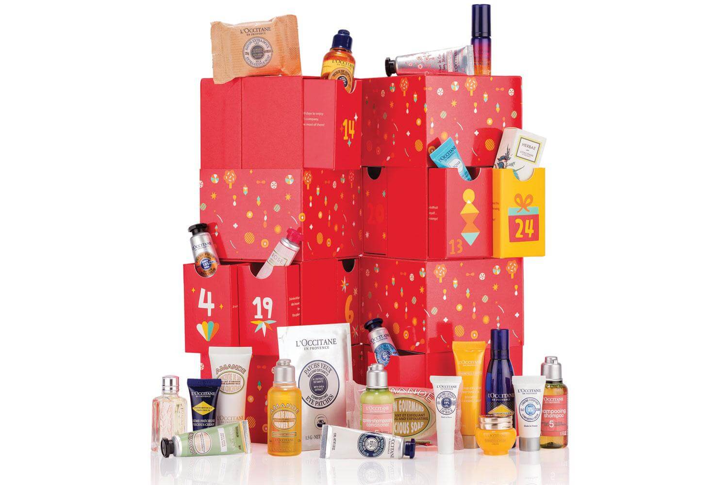 L'Occitane Calendar Of Dream Premium Advent Calendar 2019 (Holiday Limited Edition) เซ็ตฮอลลิเดย์ ที่ประกอบไปด้วยไอเท็มสวย 24 ชิ้น มหัศจรรย์คุณค่าจากธรรมชาติที่ส่งตรงถึงมือคุณจากโพรวองซ์ 