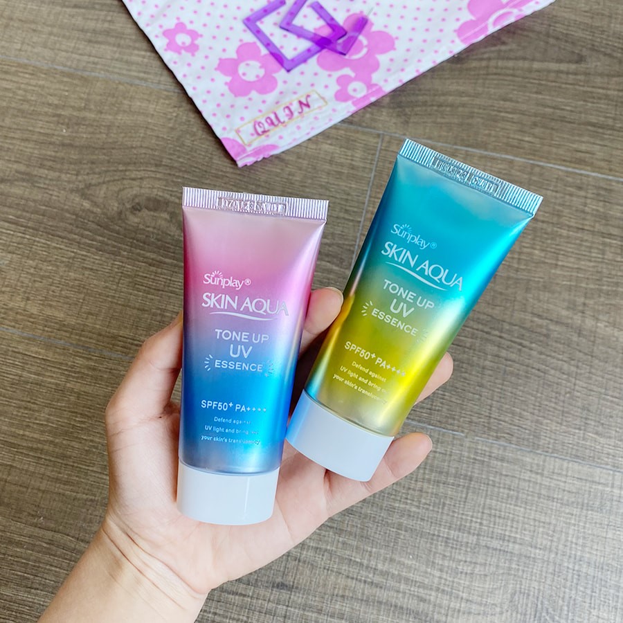 SUNPLAY, SUNPLAY รีวิว, SUNPLAY ราคา, SUNPLAY review, SUNPLAY Skin Aqua Tone Up UV Essence, SUNPLAY Skin Aqua Tone Up UV Essence รีวิว, SUNPLAY Skin Aqua Tone Up UV Essence ราคา, SUNPLAY Skin Aqua Tone Up UV Essence SPF50+ PA++++, SUNPLAY Skin Aqua Tone Up UV Essence SPF50+ PA++++ 80g, ครีมกันแดด, กันแดดหน้า, ครีมกันแดด รีวิว