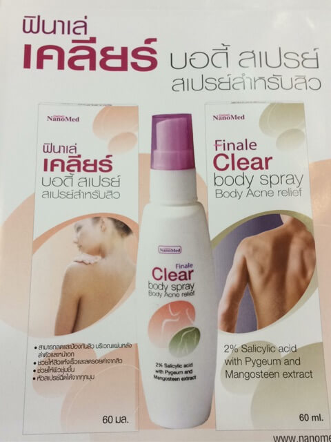 Finale Clear Body Spray